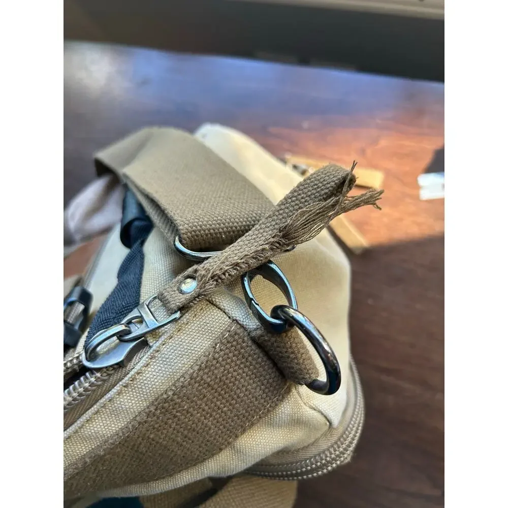 OXA military vintage canvas backpack or messenger bag